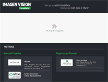 Tablet Screenshot of imagenvision.com